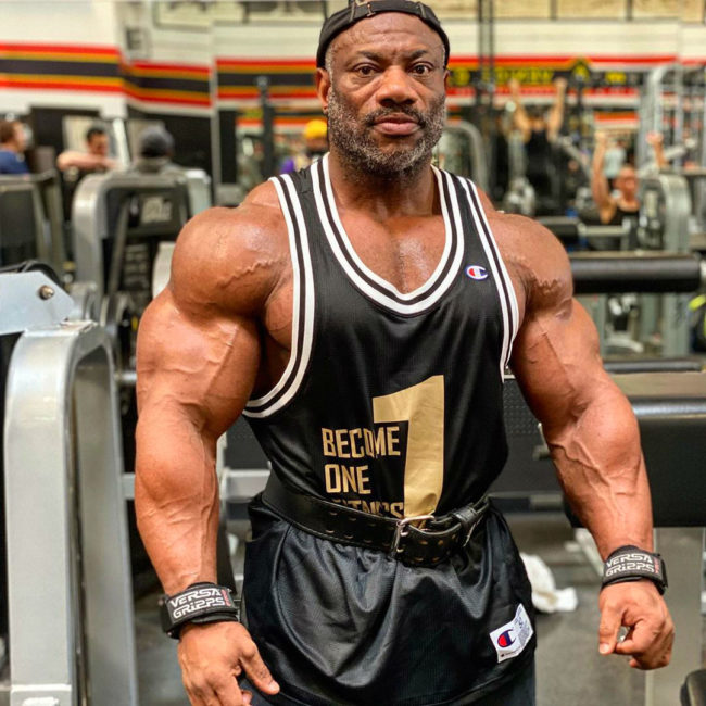 Dexter Jackson workout