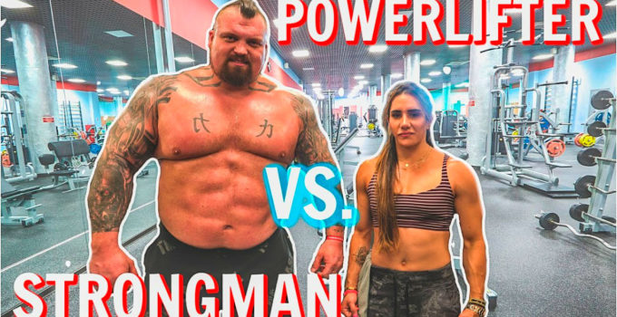 Eddie Hall And Gorgeous Powerlifter Stefi Cohen