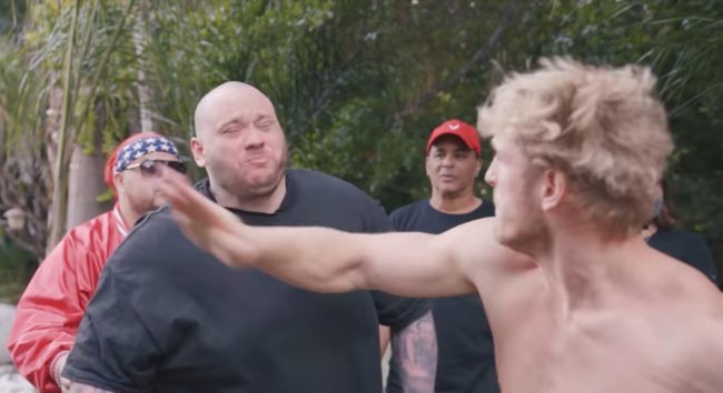 Joe Rogan Logan Paul slap