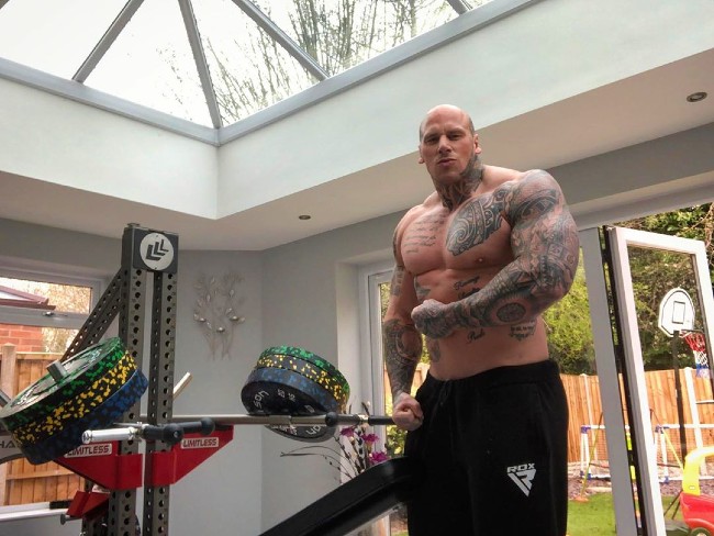 Martyn Ford Home Workout 