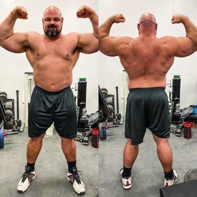 brian shaw eddie hall bodybuilding